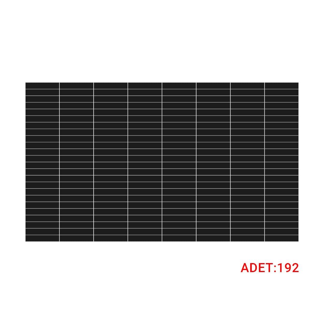 KAUÇUK PED 20X4X2 ( PANEL MONTAJ İÇİN TAKOZ )