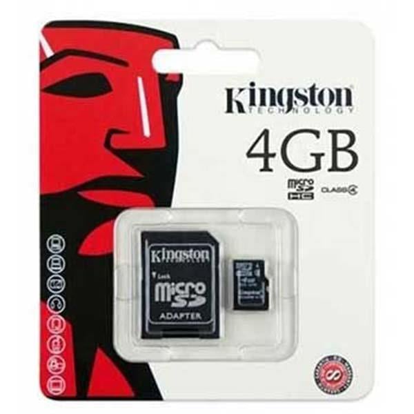 KINGSTON 4 GB MICRO SD HAFIZA KARTI