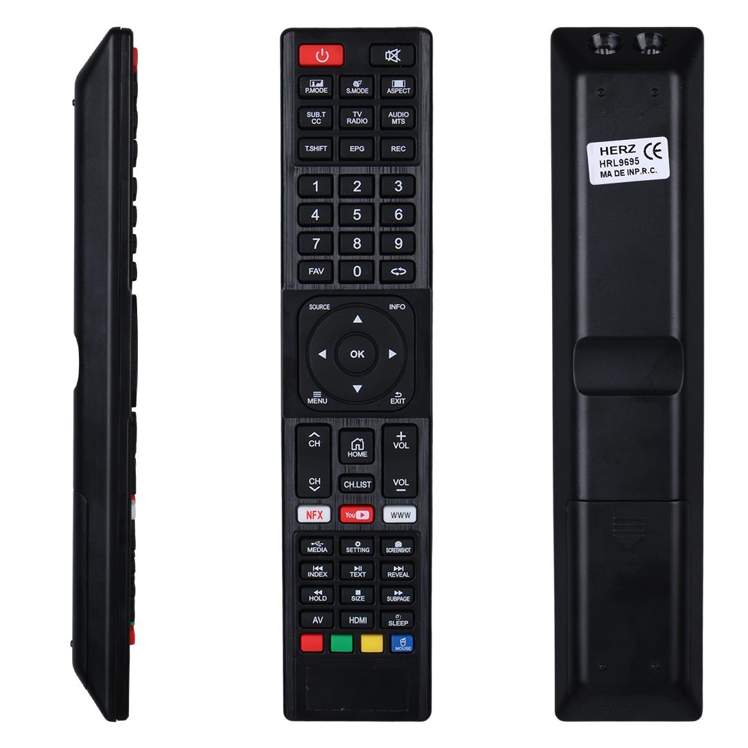 Kl Awox Netflıx-Youtube Tuşlu Lcd - Led Tv Kumanda - Merter Elektronik