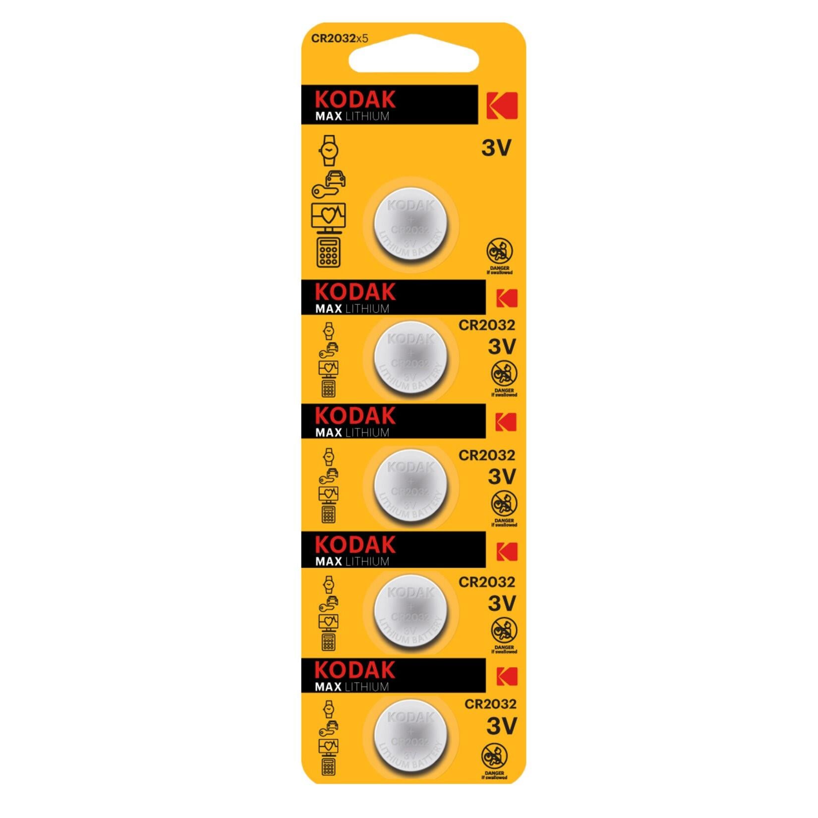 KODAK CR2032 3V ULTRA LİTYUM 5Lİ PARA PİL