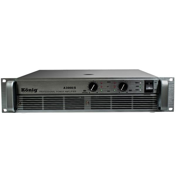 KÖNIG A 3000/S 4 OHM 2 KANAL 2X1350W POWER ANFİ