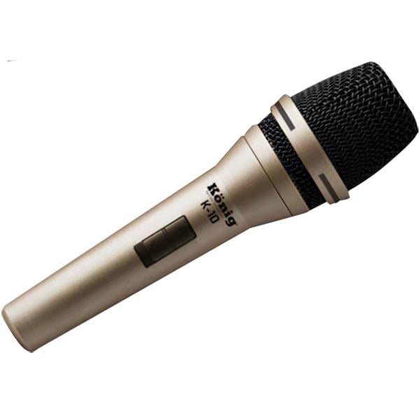 KÖNİG K-10 600 OHM KABLOLU DİNAMİK EL MİKROFONU
