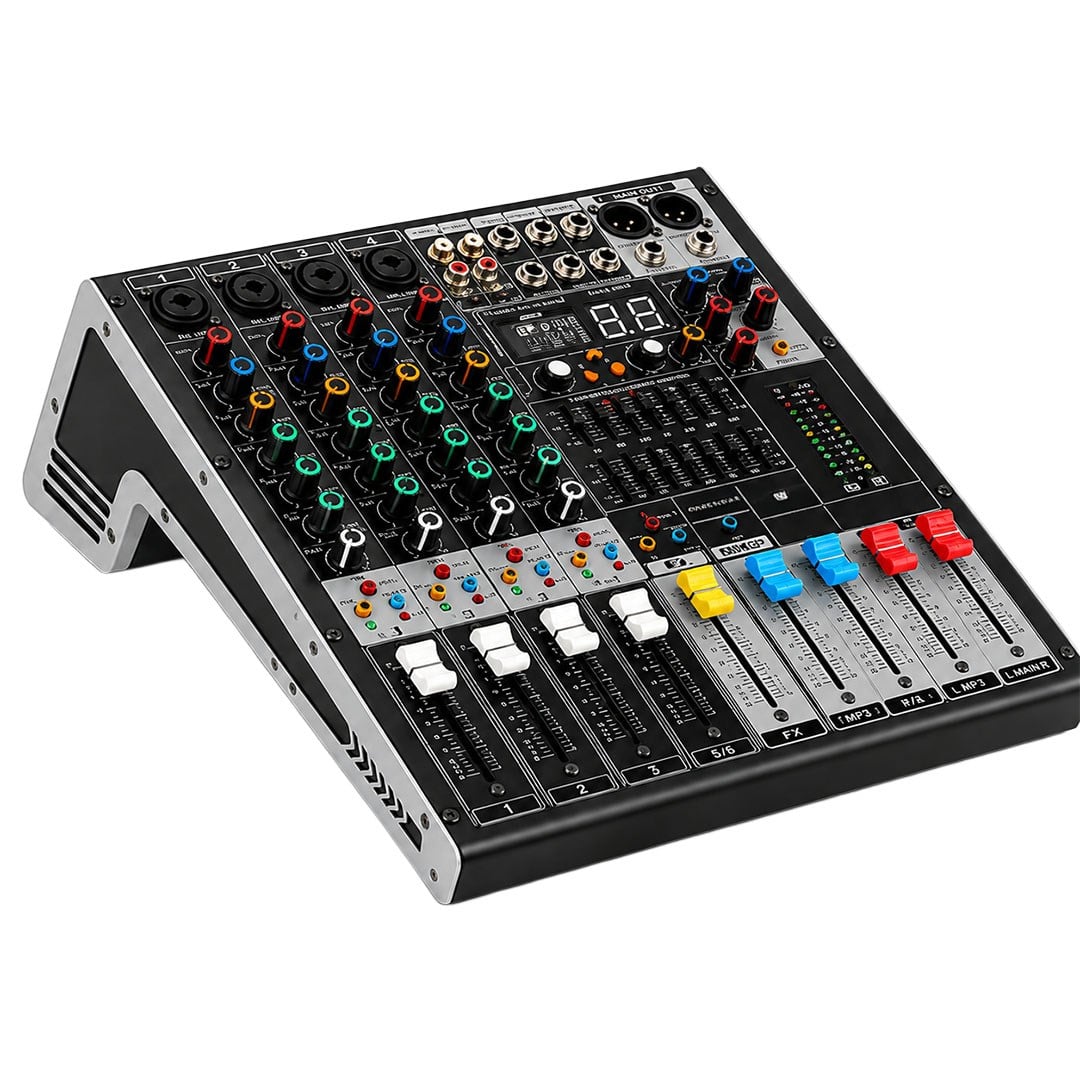 KÖNİG KX-4 4 KANAL 2 AUX GİRİŞ USB - MP3 - BT DESTEKLİ 9 DSP 2X7 BAND EQ DEC MİXER Fiyatı - Merter Elektronik