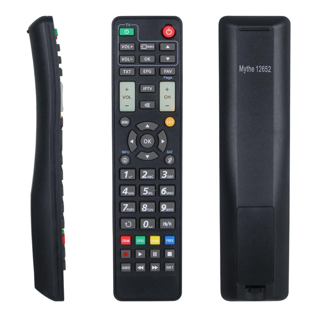 Kr Sunplus Iptv Tuşlu Uydu Kumandası - Merter Elektronik