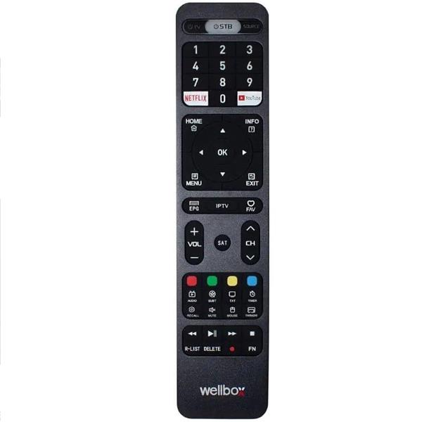 KR WELLBOX BIZ10 4K ULTRA HD ANDROID TV UYDU KUMANDASI