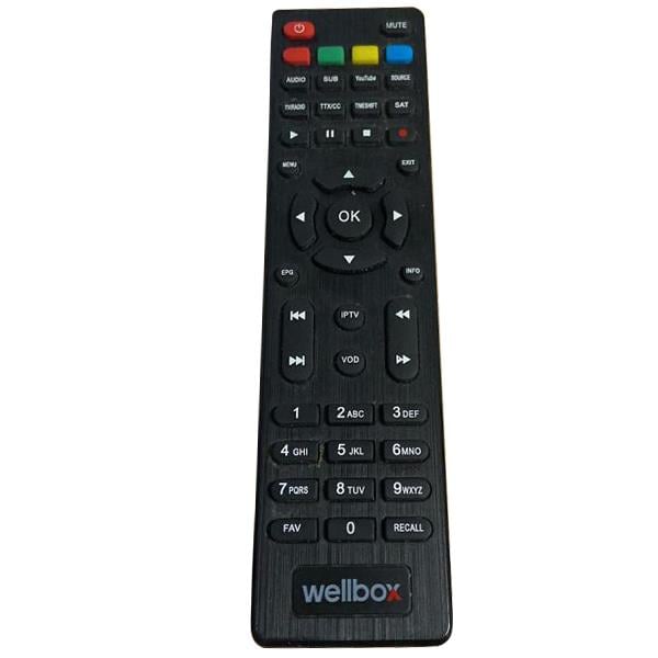 KR WELLBOX IPTV-VOD FAV-RECALL YOUTUBE TUŞLU HD UYDU KUMANDASI (12387=18822)
