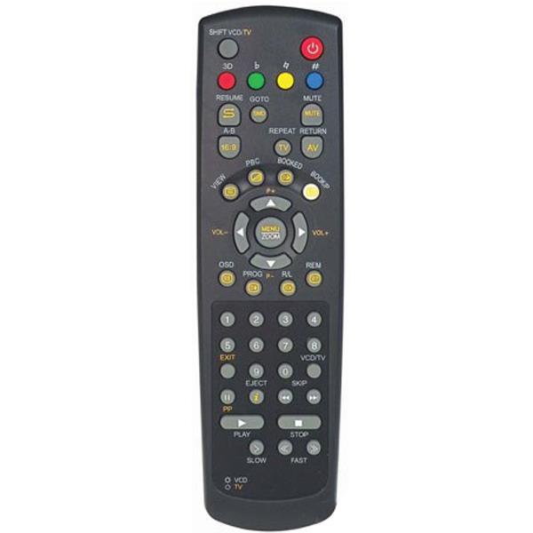 KT/22 TELEFUNKEN VCDLİ TV KUMANDA SİYAH