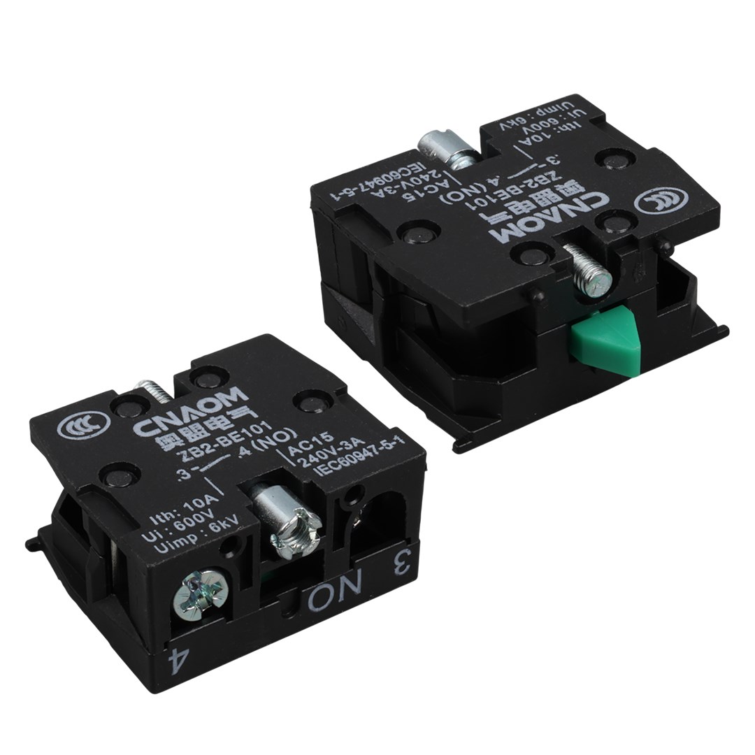LAY5-BE102 22 MM KONTAK BLOK NO YEŞİL