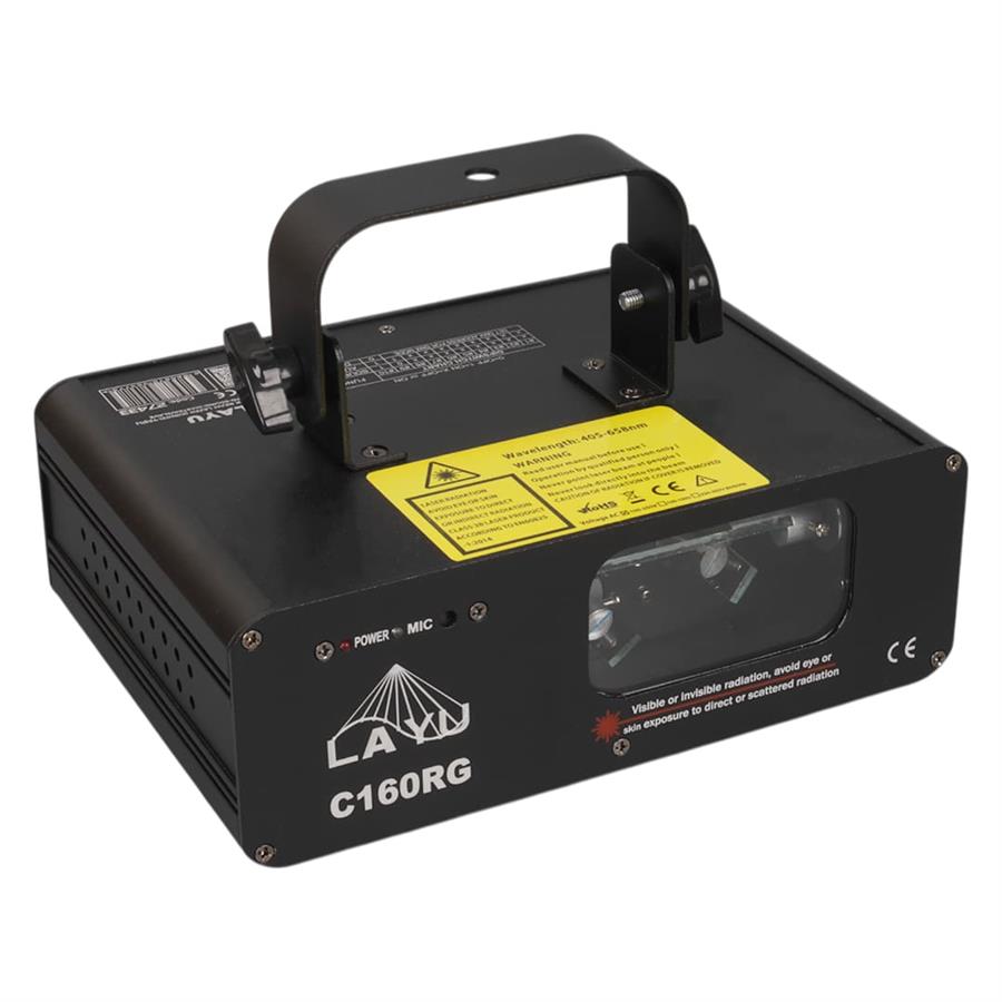 LAYU C160RG 2 RENK BEAM LAZER (KIRMIZI-YEŞİL) DMX-AUTO-SOUND-MASTER/SLAVE Fiyatı - Merter Elektronik
