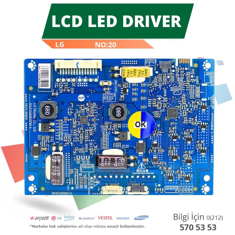 LCD LED DRIVER LG (6917L-0082B,3PHCC20002C-H REV0.4,PCLF-D102B REV0.4)(LC420EUD SE F4,LC420EUD NO20