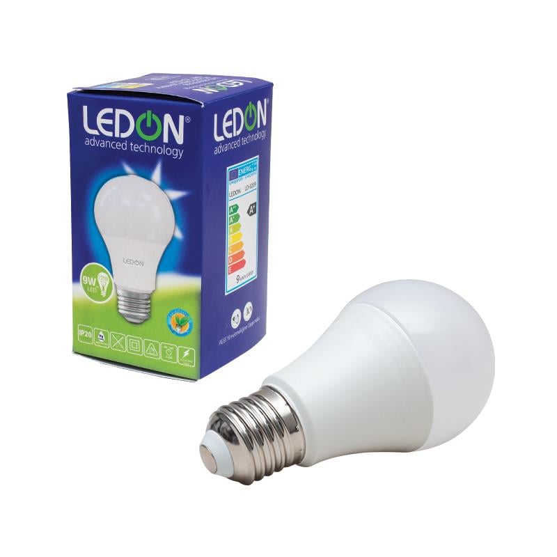 LEDON LD-0209 E27 9 WATT BEYAZ LED AMPÜL