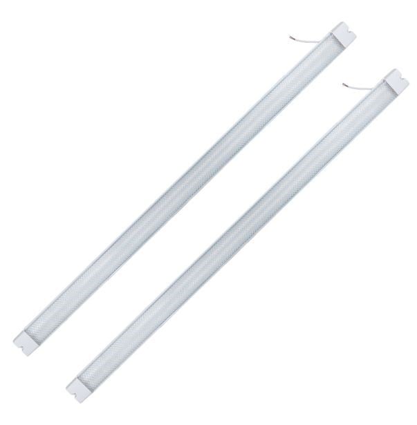 LEDX AL-EXTK80 220 VOLT - 80 WATT 6500K 8800 LÜMEN 120 CM BEYAZ 3 SIRA LEDLİ KRİSTAL BANT ARMATÜR (2'Lİ PAKET FİYATI)