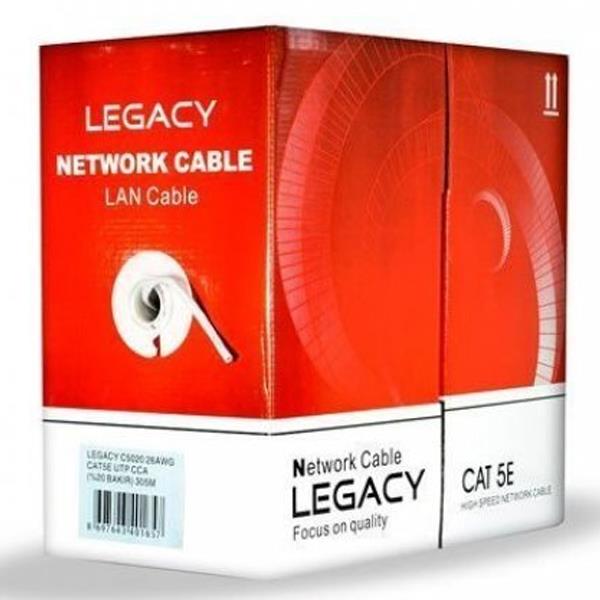 LEGACY C5020 26 AWG UTP CCA 20% BAKIR 305 METRE CAT5 KABLO