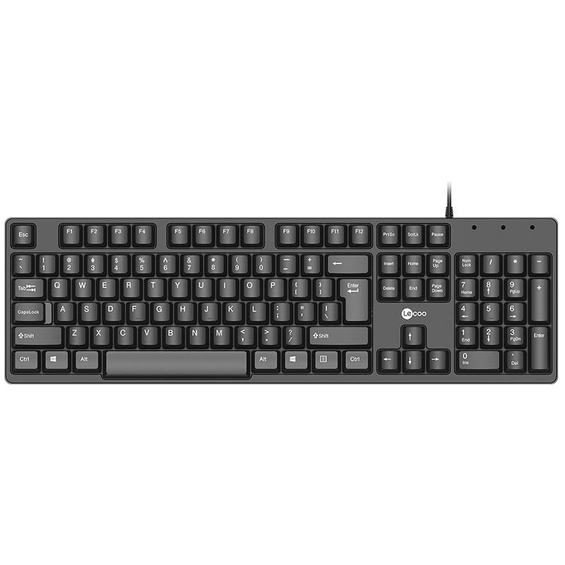 LENOVO LECOO KB101 USB KABLOLU SİYAH Q KLAVYE