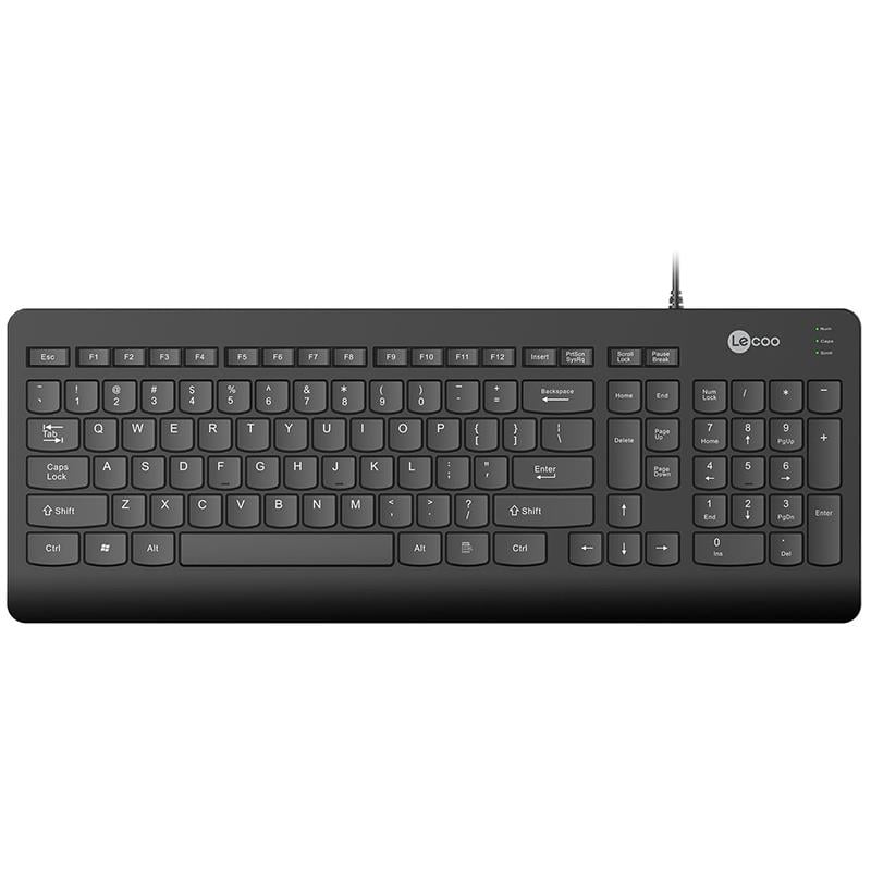 LENOVO LECOO KB103 USB KABLOLU SİYAH Q KLAVYE