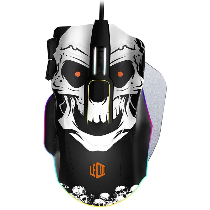 LENOVO LECOO MG1102 8200 DPI 10 MAKRO TUŞLU KABLOLU RGB GAMING MOUSE MOUSEPAD