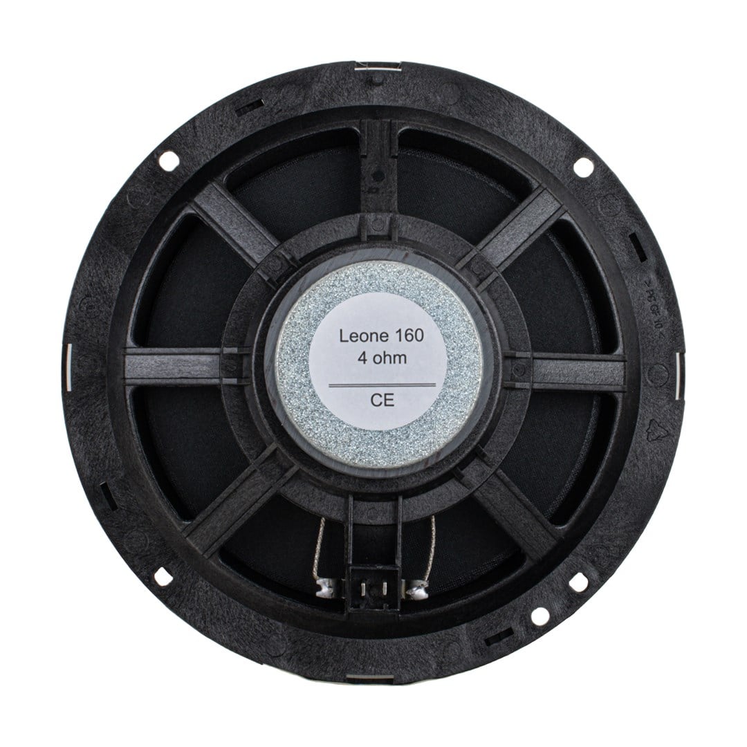 LEONE 160 16 CM 25 WATT MAX 50 WATT PLASTİK ÇERÇEVELİ TWEETERSIZ OTO HOPARLÖR (MAGNET: 60X17MM)