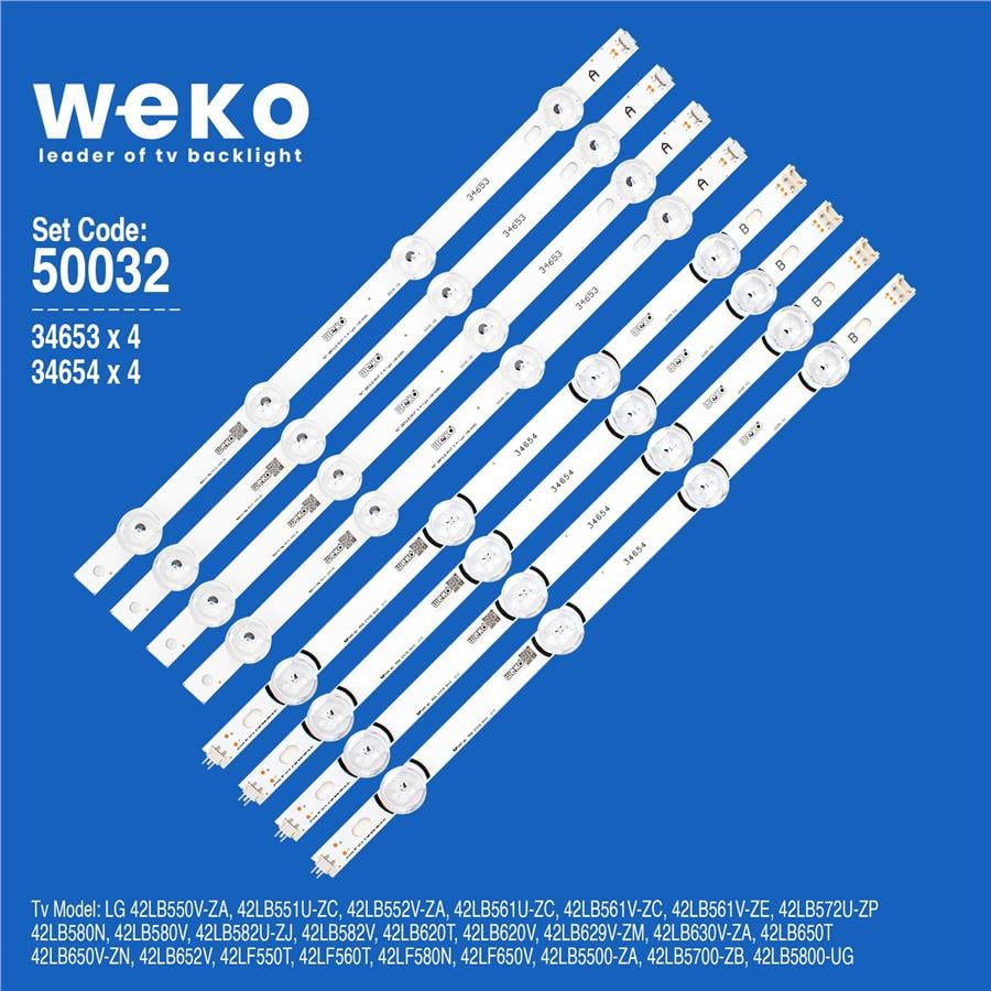 Lg 42LB582V 42'' inç 8 Adet Tv Led Bar Fiyatı - Merter Elektronik