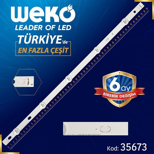 LG INNOTEK POLA2.0 50 REV0.0 R TYPE - 5 LEDLİ 52.5 CM - (WK-1152)