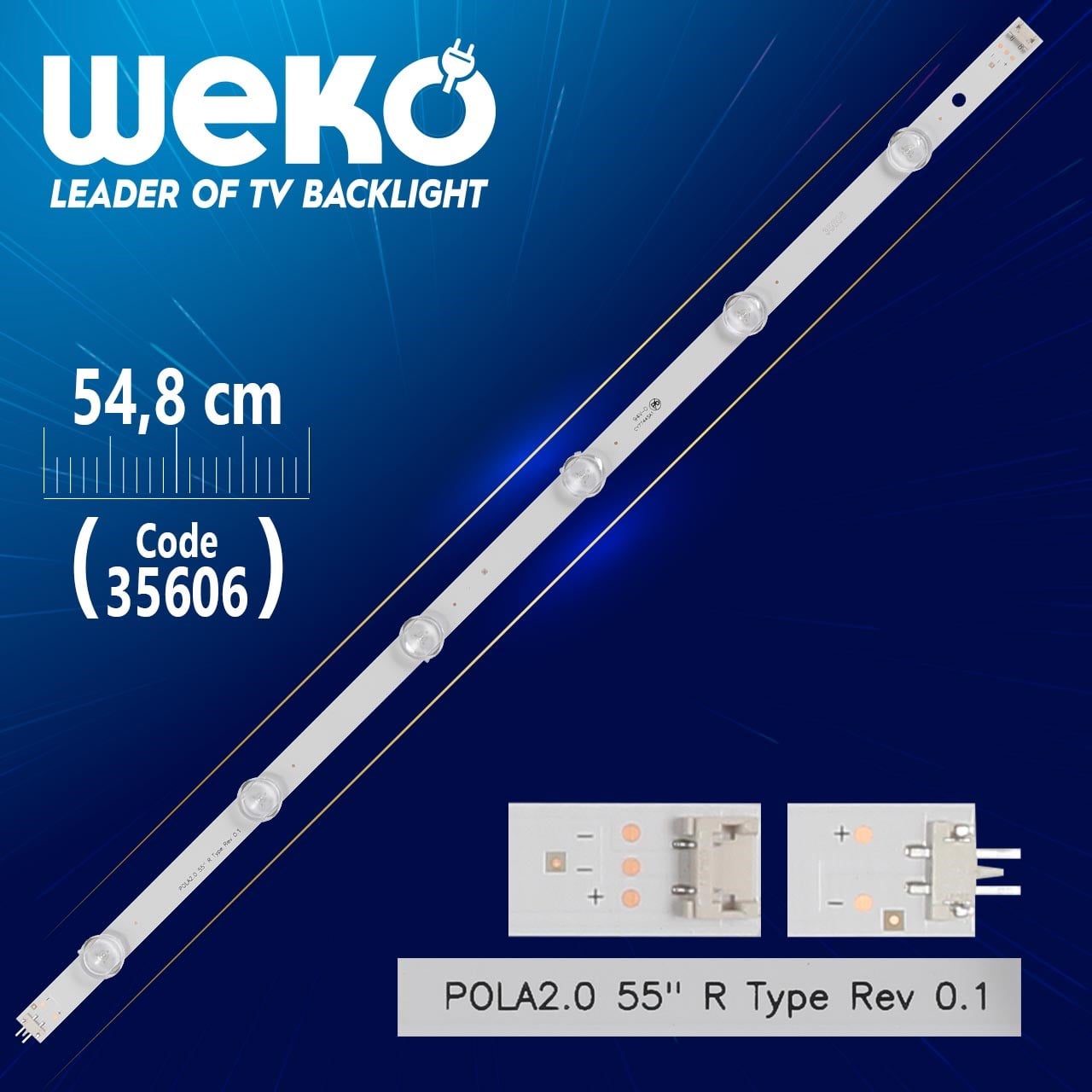 LG INNOTEK POLA2.0 55'' R-TYPE REV 0.1 - 6 LEDLİ 54.8 CM - (WK-307)