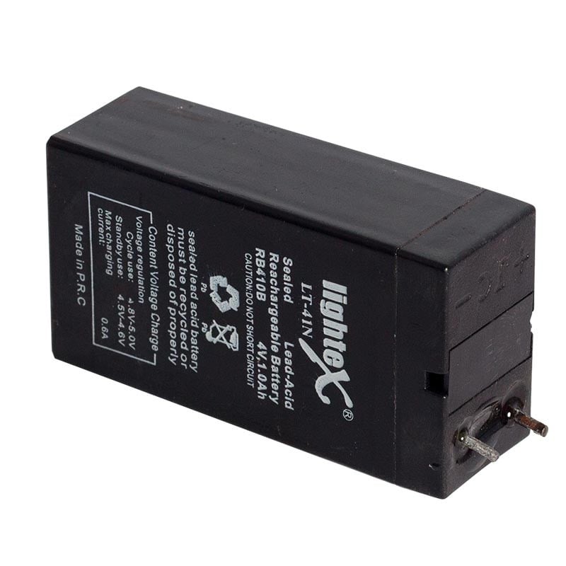 LIGHTEX LT-41N 4 VOLT - 1 AMPER IŞILDAK AKÜSÜ (35 X 22 X 65MM)