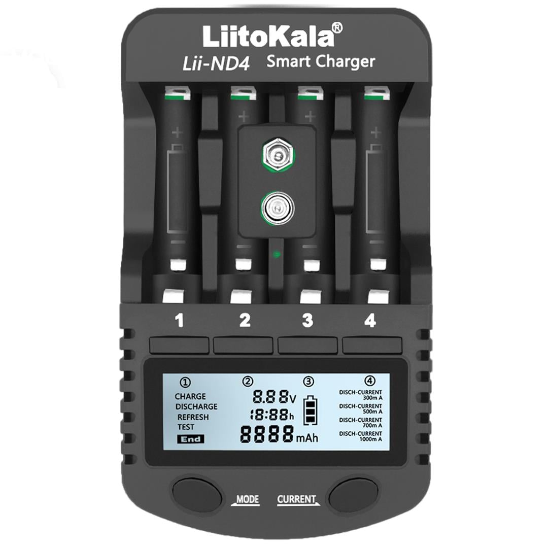 Liitokala LII-ND4 Pil Şarj Cihazı Fiyatı - Merter Elektronik