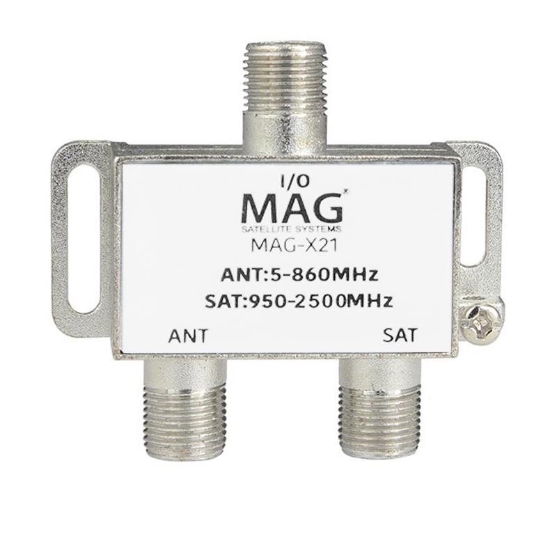 MAG MAG-X21 TV/SAT 5-2500MHZ COMBINER 950-2500 MHZ
