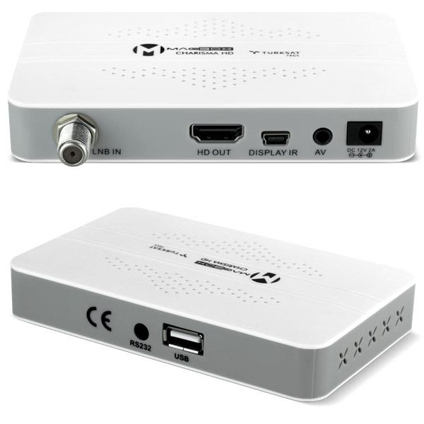 MAGBOX CHARISMA TKGSLİ FULL HD MİNİ UYDU ALICISI (9616 WİFİ KOD)(56 FREE KANAL)