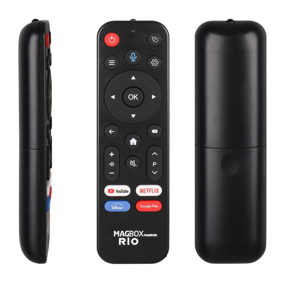 WEKO KR MAGBOX MAGROID RIO + FOBEM DUO SES KOMUTLU ANROID BOX KUMANDA