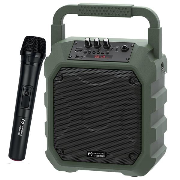 MAGICVOICE MV-10148AE KABLOSUZ EL MİK-EKO YOK USB+SD+BT SEYYAR ANFİ