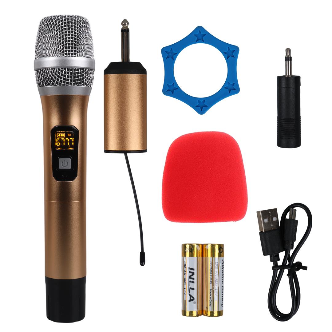 Magicvoice MV-1301E UHF Ekranlı Kablosuz 1 El Telsiz Mikrofonu Fiyatı - Merter Elektronik