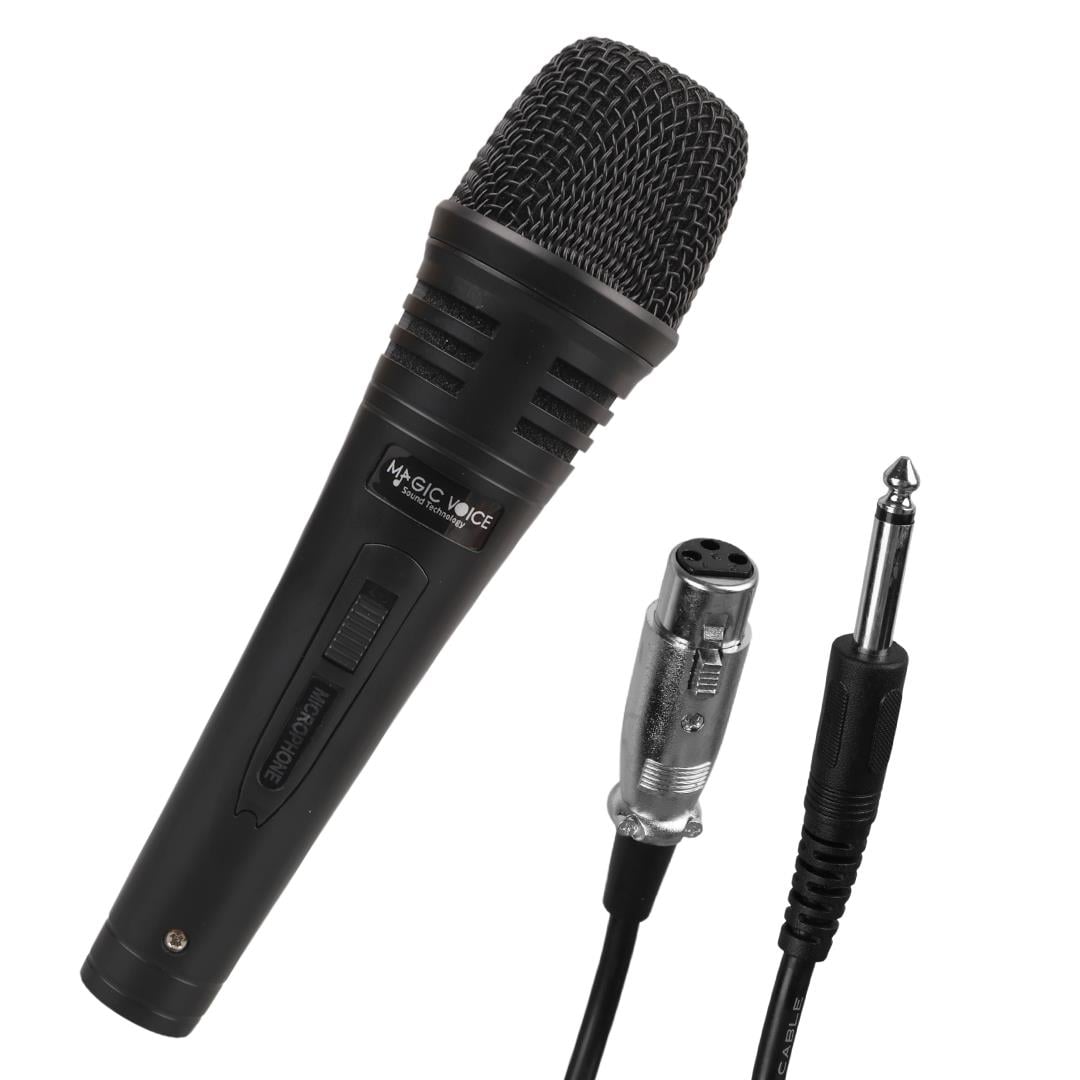 Magicvoice MV-1310 Dinamik Profesyonel Kablolu El Mikrofonu Fiyatı - Merter Elektronik