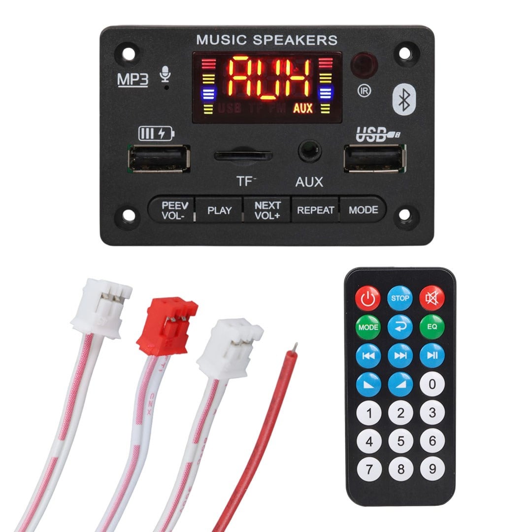 Magicvoice USB-SD-Bluetooth-Kumanda-2*40W Anfi Çıkışlı Oto Teyp Çevirici Dijital Player Board Fiyatı - Merter Elektronik