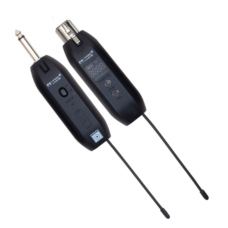 MAGICVOICE MV-19593 UHF GİTAR TİP KABLOSUZ MİKROFON SET (MİKROFON XLR'Lİ)