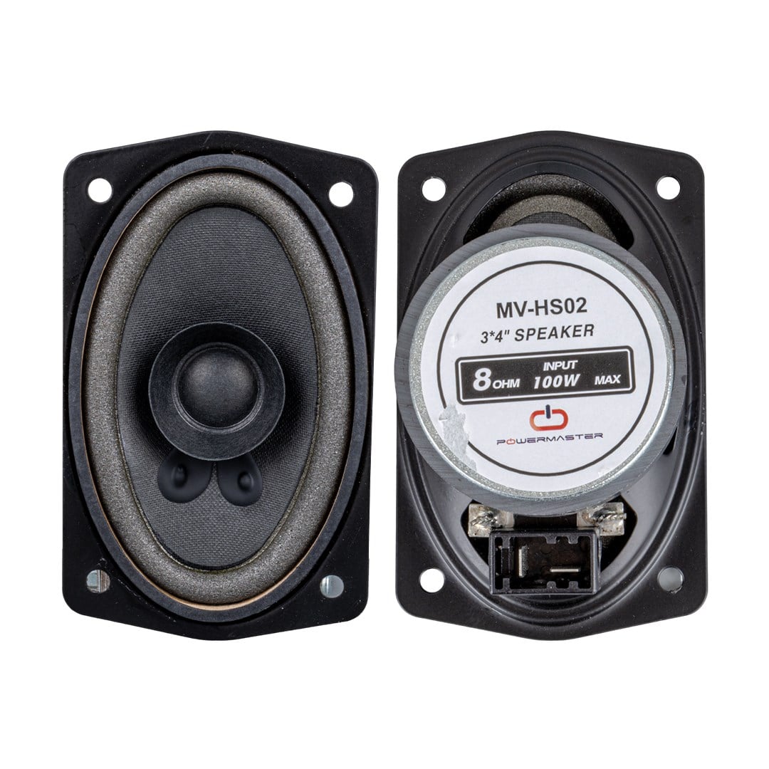 MAGICVOICE MV-HS02 3X4'' 7.5X10 CM 8 OHM MAX 100 WATT OVAL OTO HOPARLÖR