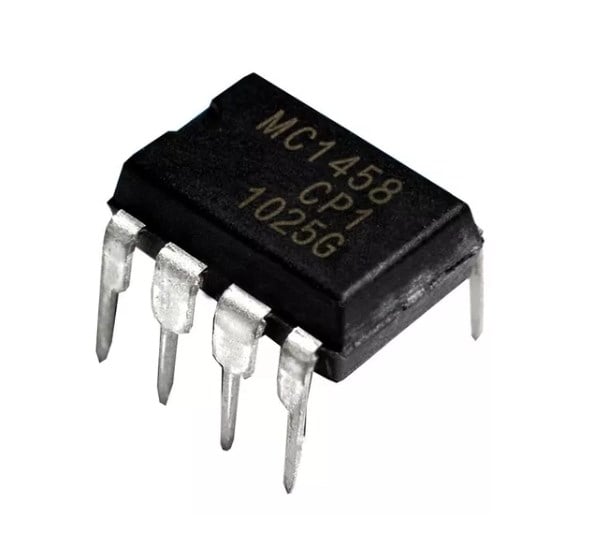 MC 1458 DIP-8 ENTEGRE DEVRE