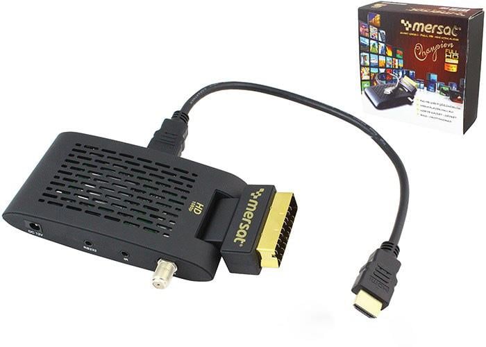 MERSAT CHAMPION HDMI+SCART GİRİŞLİ FULL HD UYDU ALICISI