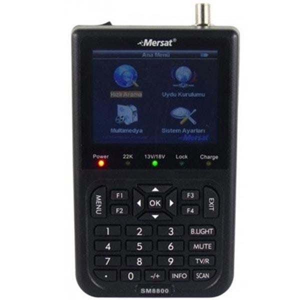 MERSAT SM-8800 3.5 LCD DİJİTAL UYDU BULUCU