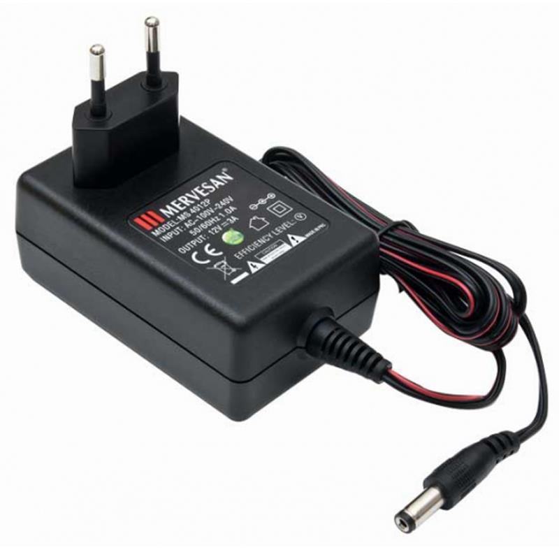 MERVESAN MS-4012 12 VOLT - 3 AMPER 5.5*2.5 UÇLU PLASTİK KASA MASAÜSTÜ ADAPTÖR
