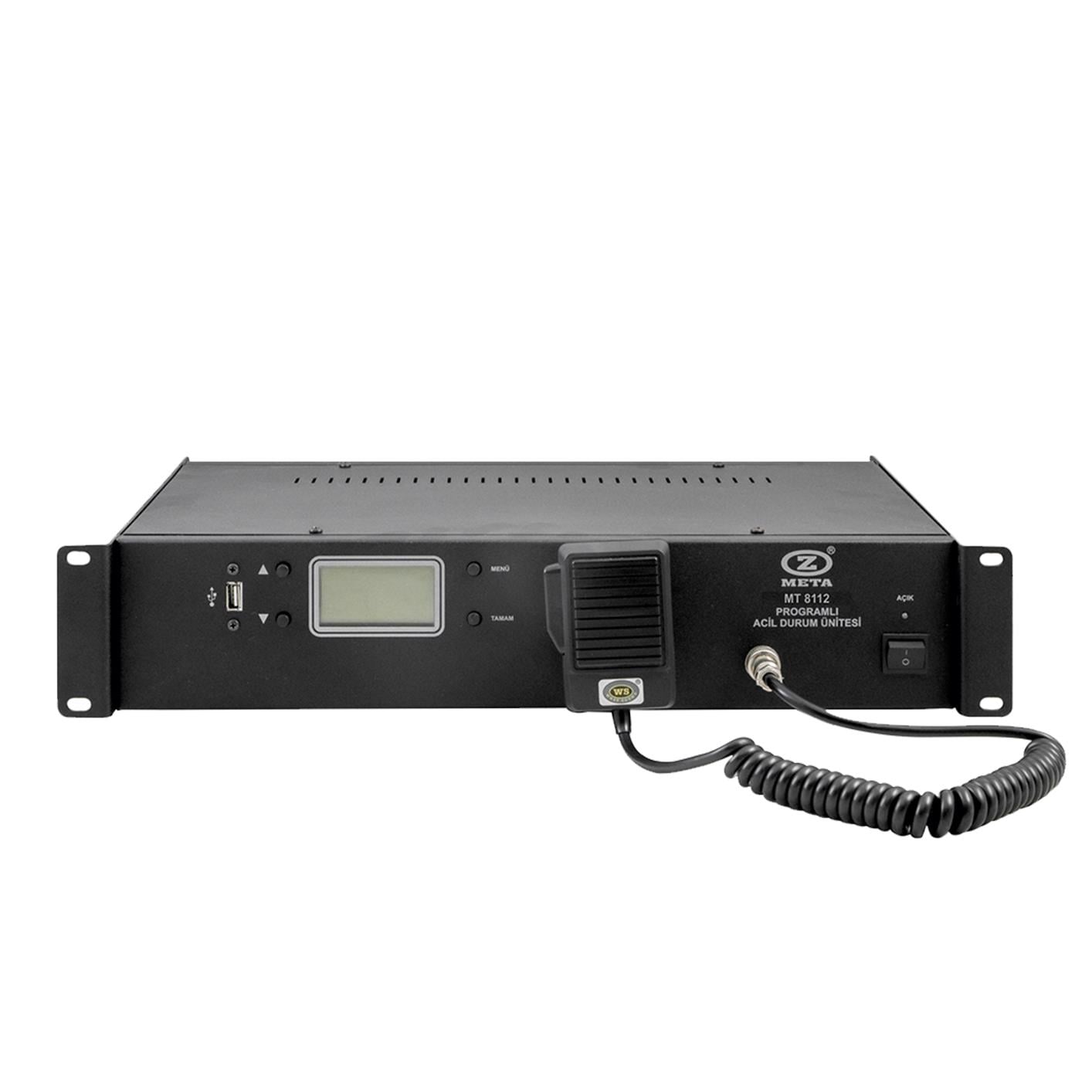 META MT-8112 IP NETWORK PROGRAMLI ACİL DURUM ÜNİTESİ