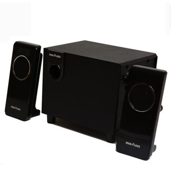 MIKADO MD-100 SİYAH 8 WATT RMS MULTIMEDIA 2+1 SPEAKER - HOPARLÖR