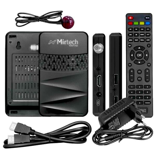MİRTECH 1801 FULL HD MİNİ UYDU ALICISI