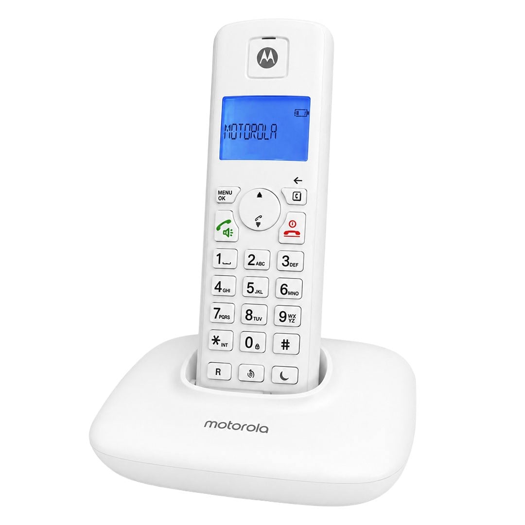 MOTOROLA T401+ DECT BEYAZ TELSİZ SABİT HAT TELEFON Fiyatı - Merter Elektronik