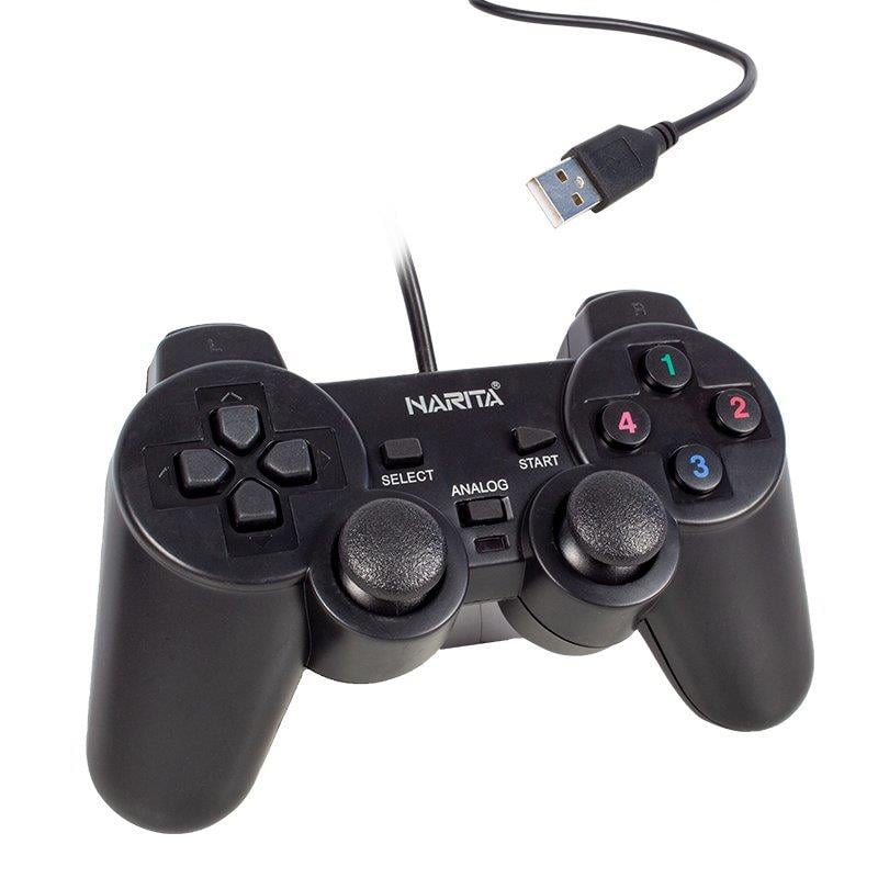 NARİTA NRT-333 USB GAME PAD JOYSTICK ÇİFT TİTREŞİMLİ ANALOG OYUN KOLU