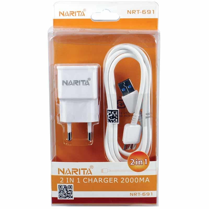 NARİTA NRT-691 2000 MA NOTE-3 SET (KABLO+ADAPTÖR)