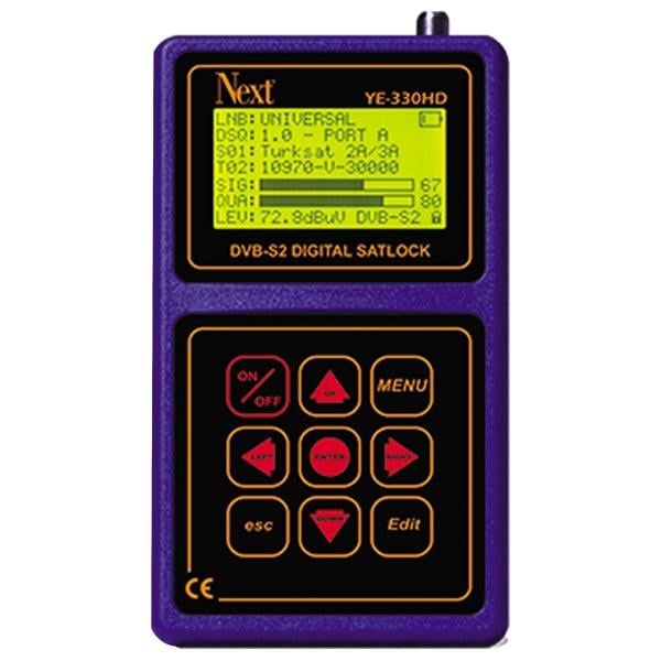 NEXT YE-330HD / DVB-S2 DİJİTAL SATLOCK