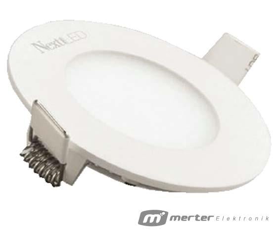 NEXTLED YE-SLY-3WG 3 WATT SIVA ALTI YUVARLAK GÜNIŞIĞI LED SPOT