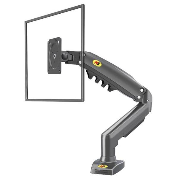 NORTH BAYOU F80 17 - 30 AMORTİSÖRLÜ STAND TEK KOL LCD / LED MONİTÖR TUTUCU STAND ASKI APARATI