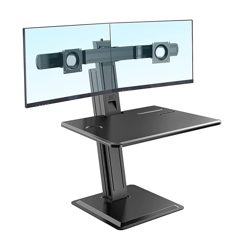 NORTH BAYOU S100 22 - 27 PROFESYONEL AMORTİSÖRLÜ ÇİFT KOL LCD / LED MONİTÖR TUTUCU STAND ASKI APARATI