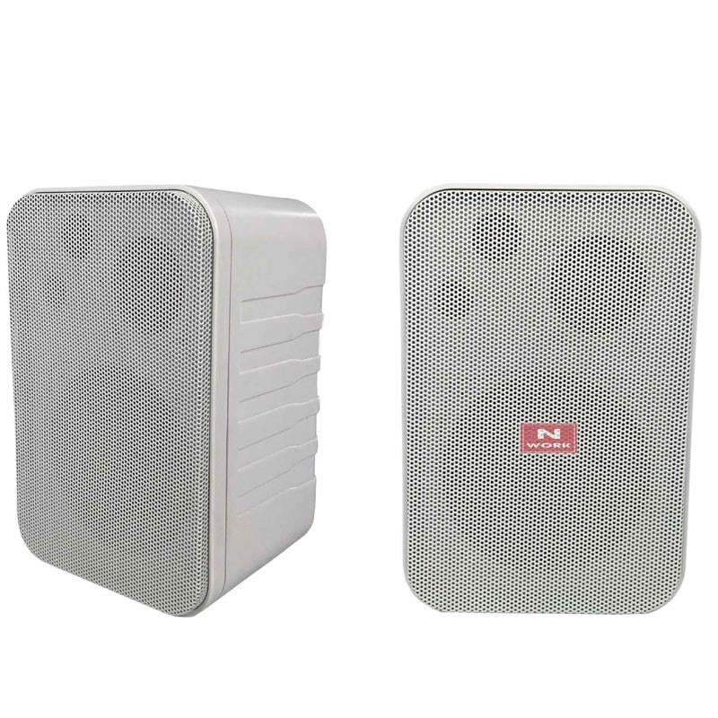 NWORK NW-4T 10 CM 10 WATT 2Lİ TAKIM BEYAZ TRAFOLU SÜTUN HOPARLÖR